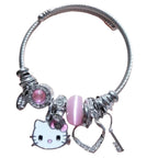 Korea Dongdaemun small fresh crystal cute cat personality forest student best friend bracelet bracelet female bracelet bracelet