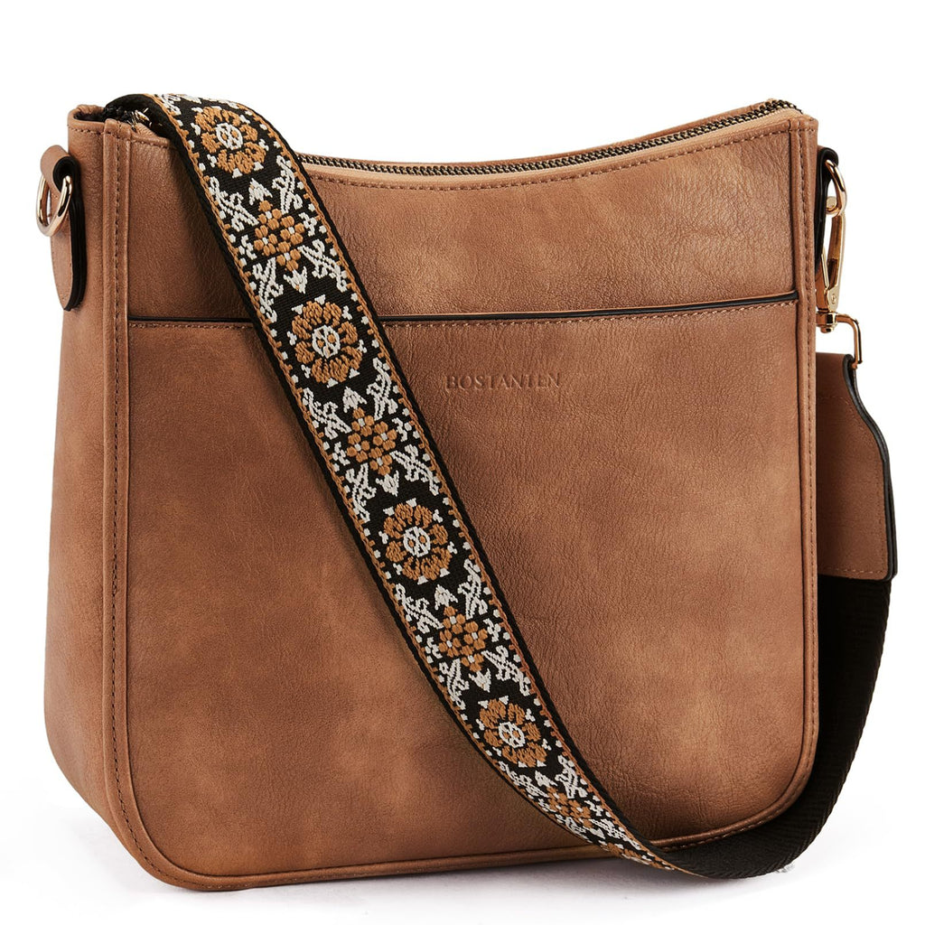 Amazon European and American retro solid color matching shoulder bag messenger bag webbing messenger bag shoulder strap large capacity multifunctional