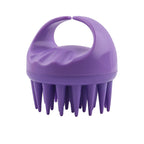 Factory direct sales of silicone shampoo brush, multi-functional massage brush, wet and dry shampoo comb, shower massage shampoo brush.