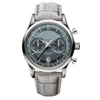 Men's Five-Hand Quartz Watch - Leather Strap