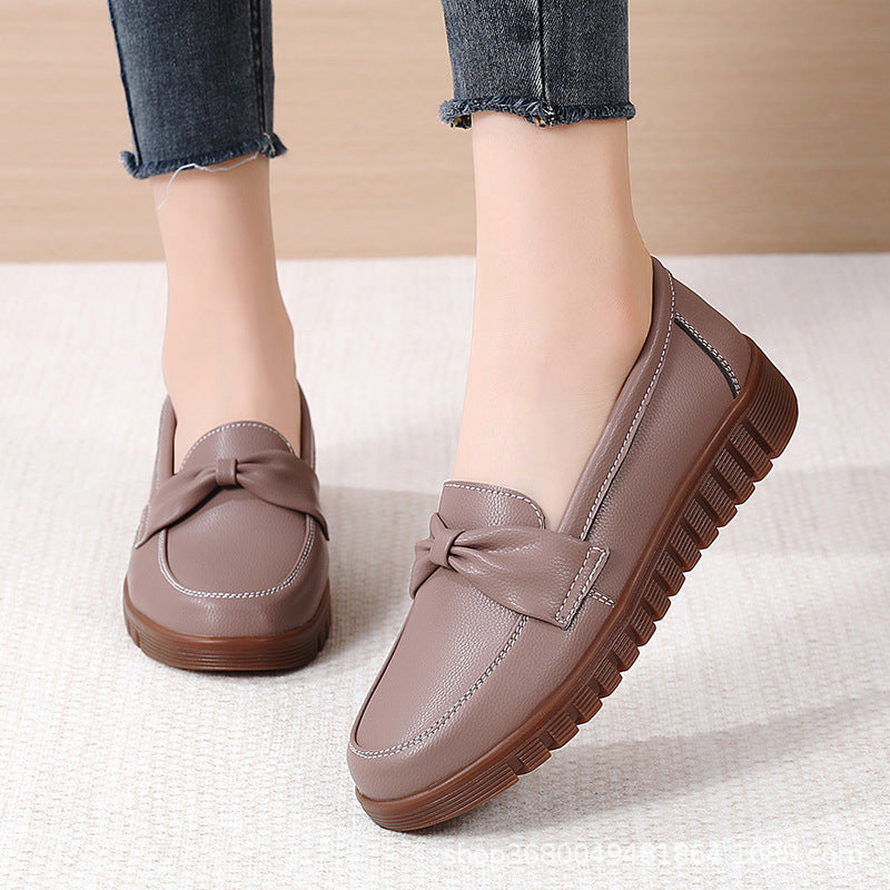 Women's Lightweight Loafers - Flat, Non-Slip Sole