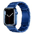 Silver Stainless Steel Watch Strap - Compatible with Apple Watch
