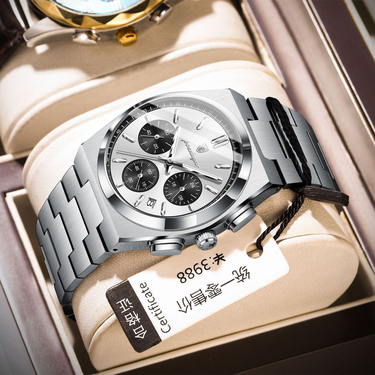 Men's Multi-Function Luminous Quartz Watch - Waterproof