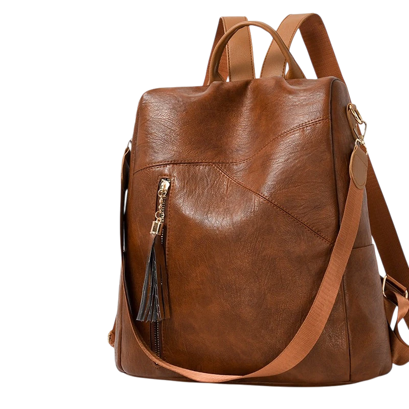 High-end patchwork backpack, 2025 new style, travel anti-theft backpack, student multi-functional schoolbag, dropshipping available.