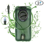 Cross-border Amazon in-stock hot-selling 2L sports cycling water bladder running mountaineering camping food-grade EVA water bag