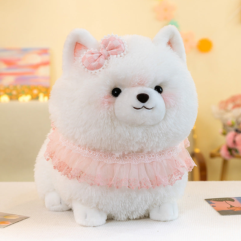 New Pomeranian Pillow Doll Plush Toy Girls Gift Children Pillow Doll Ragdoll