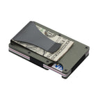Aluminum Alloy Carbon Fiber Card Holder - RFID Blocking