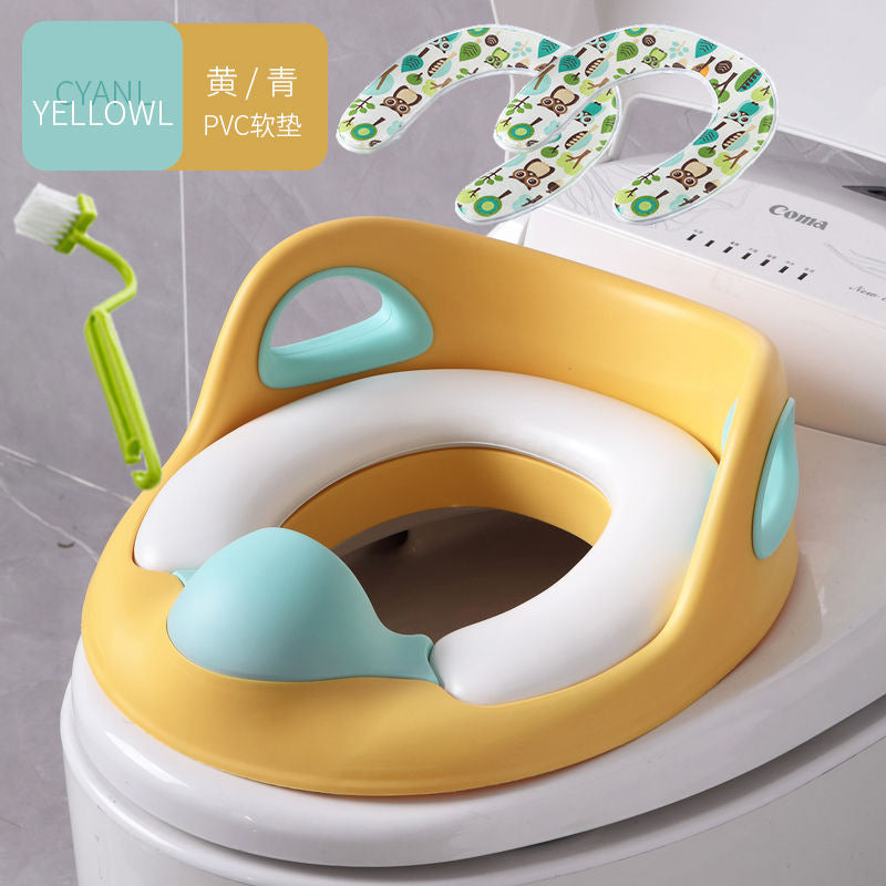 Children's toilet seat baby toilet seat children boys and girls enlarged toilet cushion infant toilet seat