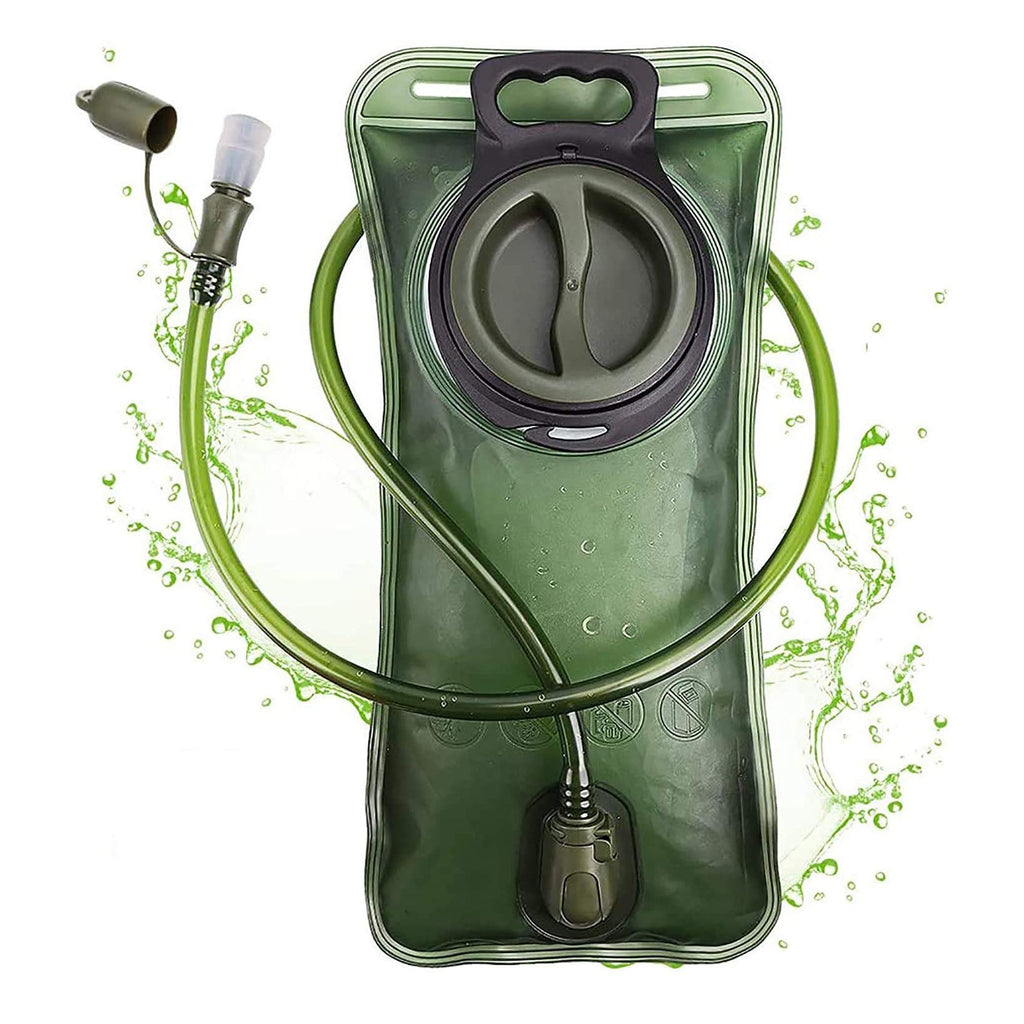 Cross-border Amazon in-stock hot-selling 2L sports cycling water bladder running mountaineering camping food-grade EVA water bag