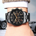 LIGE 9866 Men's Sports Watch