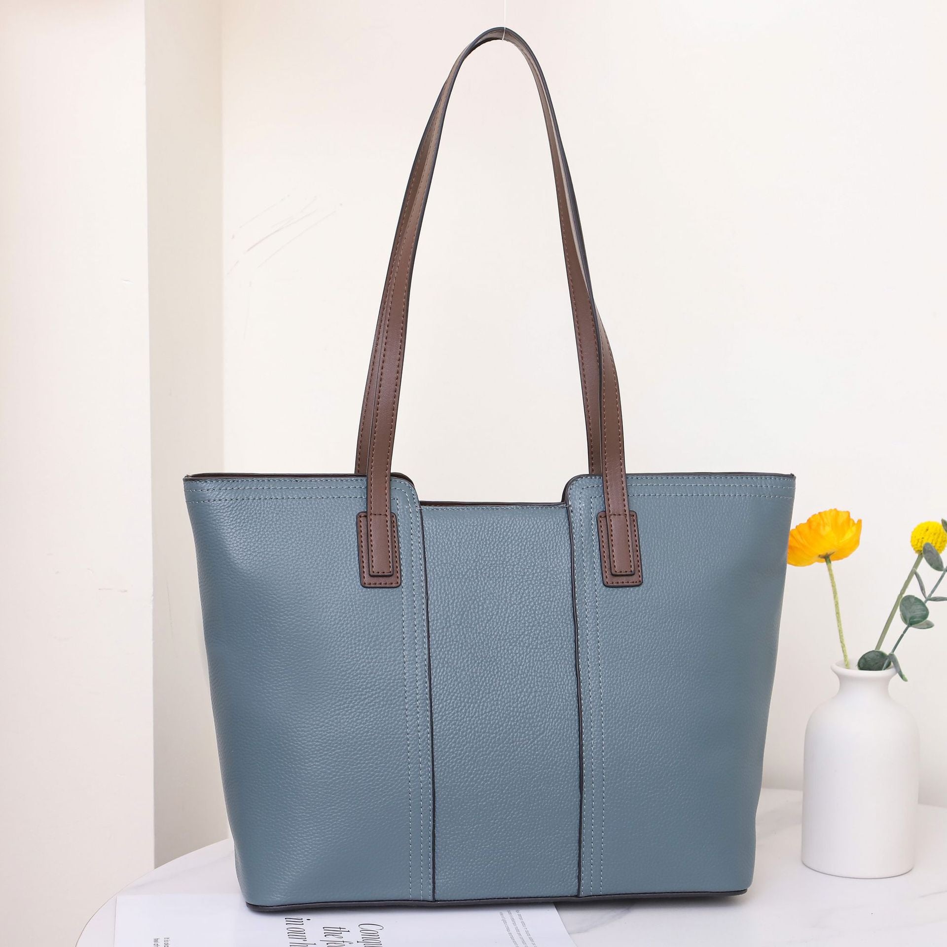 Foreign trade large bag women's 2024 new tote bag women's large capacity commuter bag women's versatile mother's bag shoulder bag women