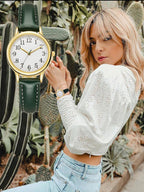 Cross-border foreign trade new simple digital fashion women's quartz watch small belt ladies watch women's watch