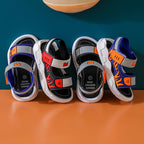 Children's Sandals Men's 2021 Summer New Style Handsome Little Boys Middle-Grade Children Primary School Non-Slip Soft Bottom Baby Beach Shoes