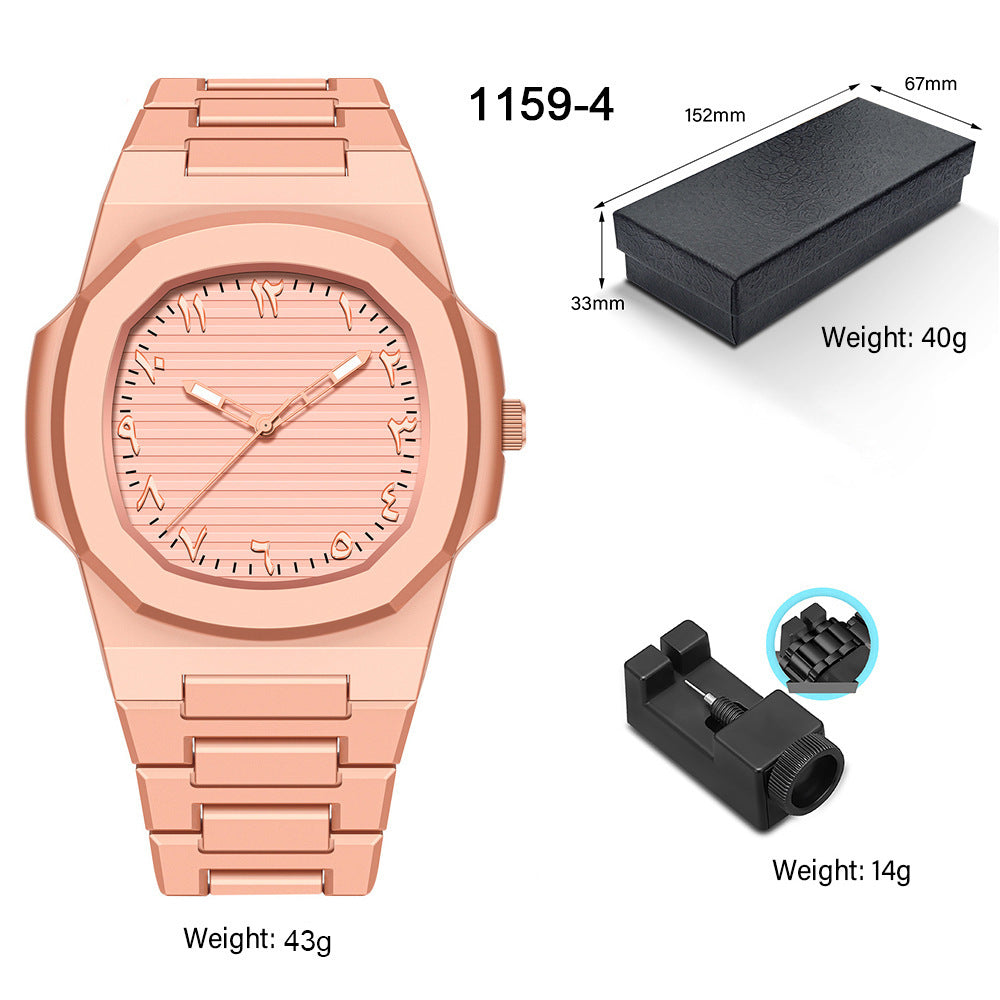 Women's Large Dial Candy Color Watch - Plastic Strap