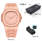 Women's Large Dial Watch - Plastic Strap