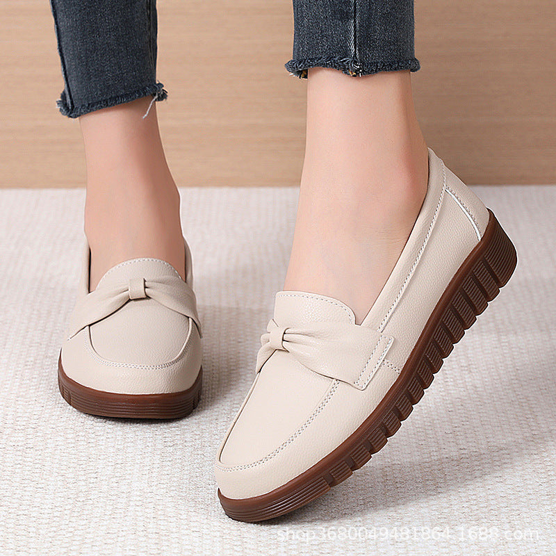 Women's Lightweight Loafers - Flat, Non-Slip Sole