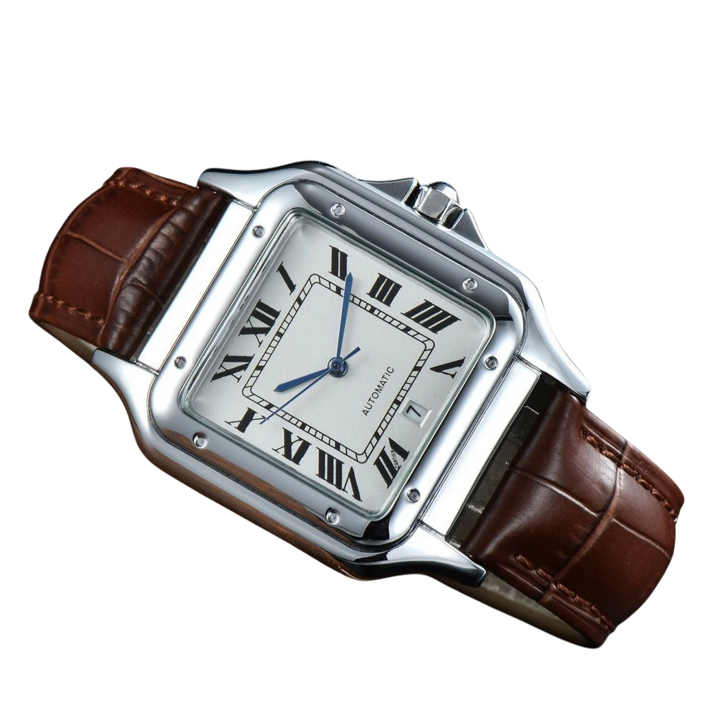 Men's Business Watch – Leather Strap | Aladinae