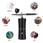 Airbrush gun electric acrylic paint spray gun painting spray gun hand color model spraying manicure airbrush set