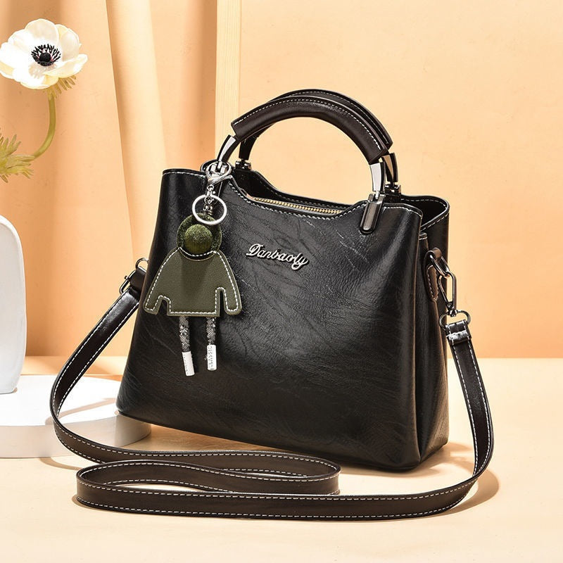 Handbag 2021 summer new single shoulder women's bag European and American retro versatile single shoulder messenger bag Internet celebrity fashion women's bag