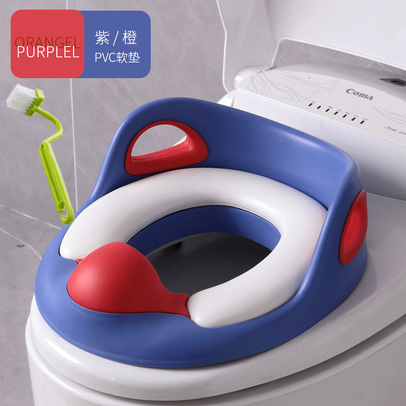 Children's toilet seat baby toilet seat children boys and girls enlarged toilet cushion infant toilet seat