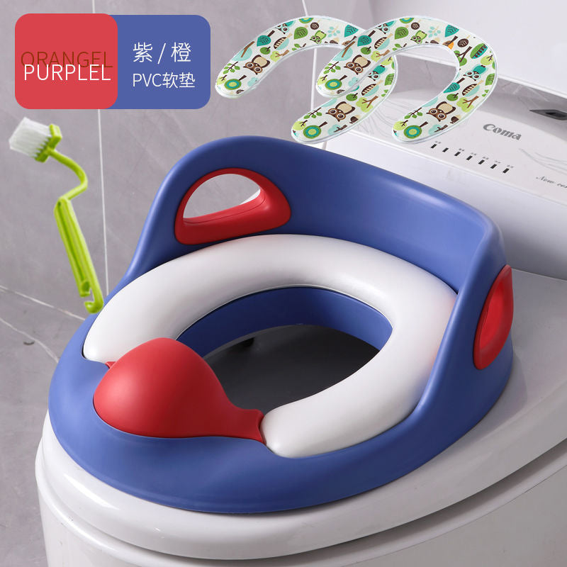 Children's toilet seat baby toilet seat children boys and girls enlarged toilet cushion infant toilet seat