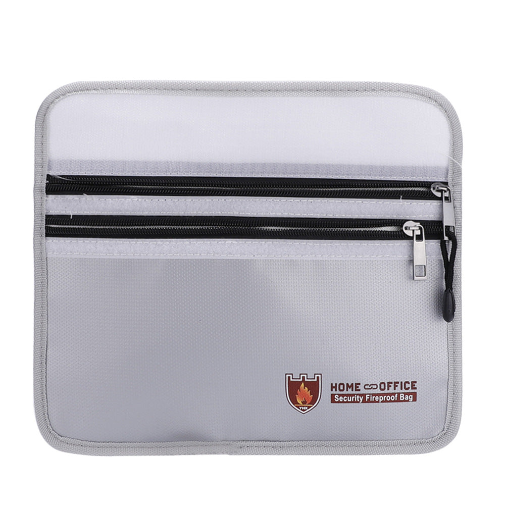 Amazon's hot-selling fireproof bag valuable document storage box waterproof flame retardant fireproof document bag