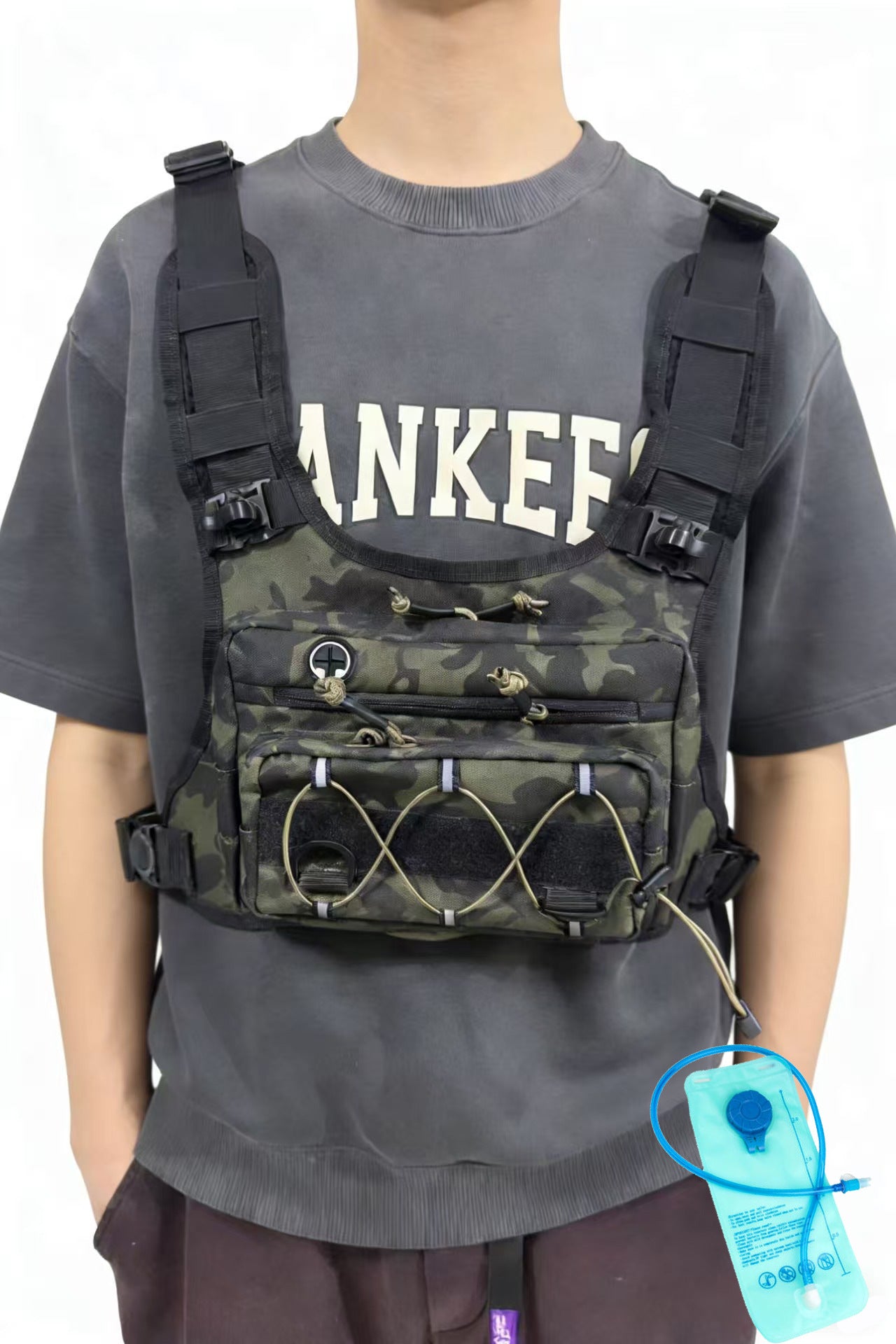 New tactical chest pack, multi-functional trail running bag, travel portable hiking bag, cycling backpack, Amazon bestseller.