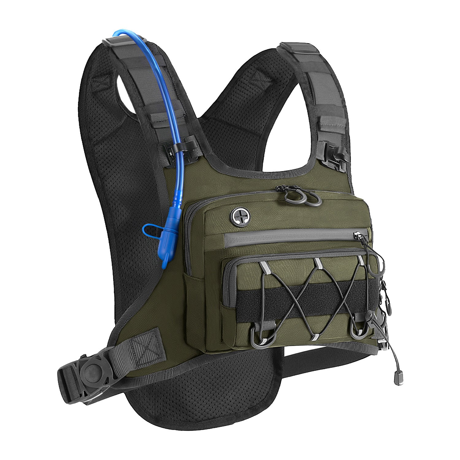 New tactical chest pack, multi-functional trail running bag, travel portable hiking bag, cycling backpack, Amazon bestseller.