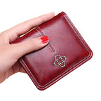 Women's Short Retro Coin Purse Wallet | Aladinae