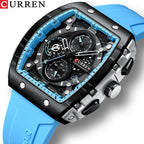 Men's Multi-Hand Quartz Watch - Sports Style