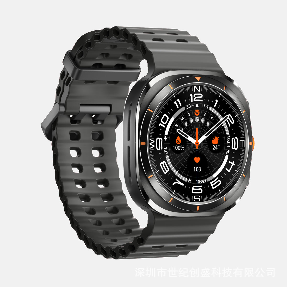 Women's White Smart Watch - AMOLED, Bluetooth Call
