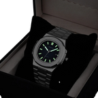 Men's Blue Dual Calendar Steel Watch | Aladinae