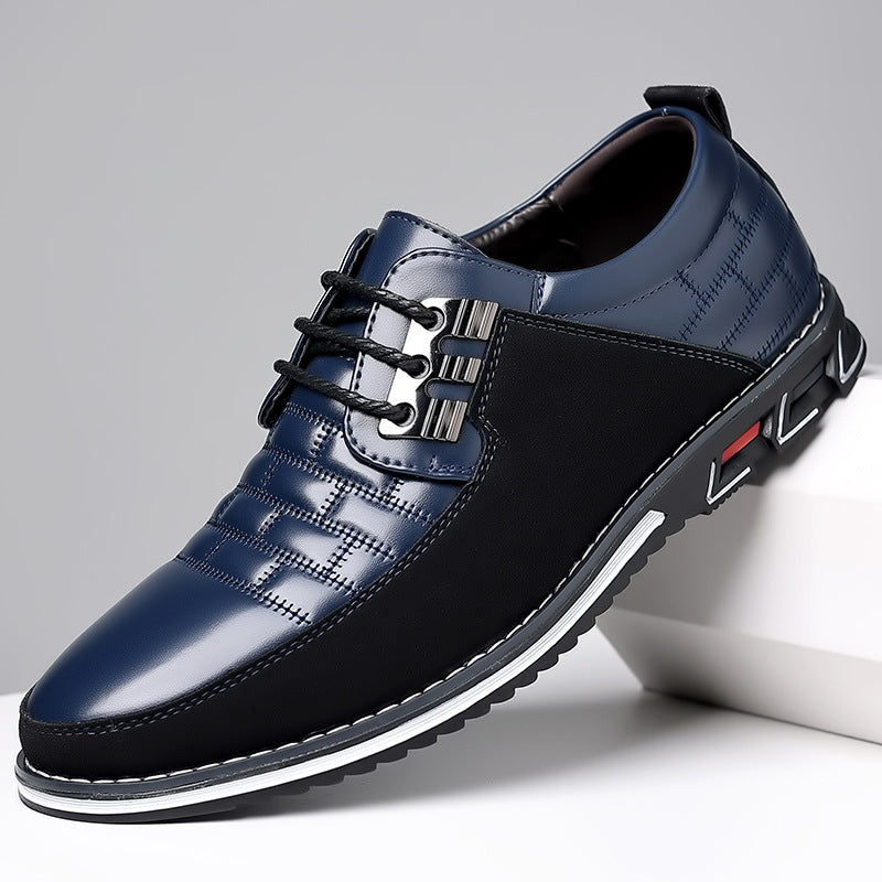Men's White Leather Casual Shoes – Sizes 38-52 | Aladinae