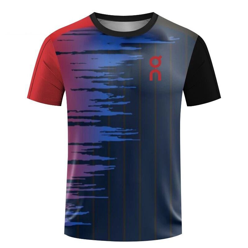 Men's Quick-Dry Mesh T-Shirt - Short Sleeve, Crew Neck