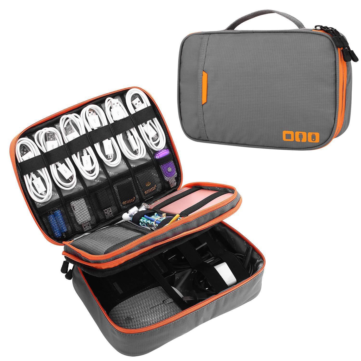 Amazon travel tablet digital product storage bag mobile power headset U disk data cable storage bag
