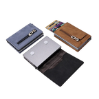 RFID Blocking Card Holder – PU Leather Wallet | Aladinae