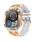 Foreign trade wholesale outdoor three-proof KR80 compass altitude barometer Bluetooth music phone men's smart watch