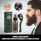 West&Month Beard Care Spray 30ml + Roller | Aladinae