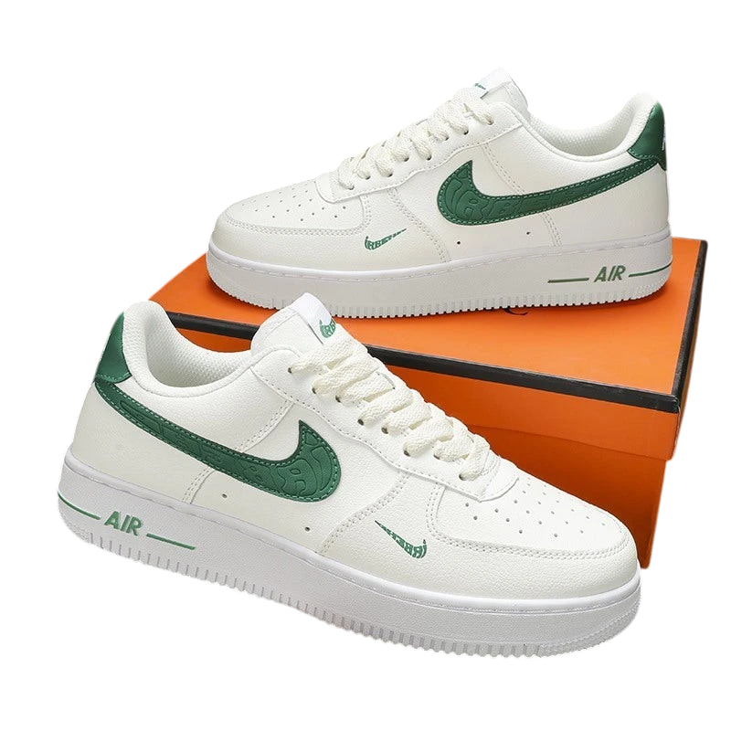 Unisex White Casual Sneakers – Low Top | Aladinae