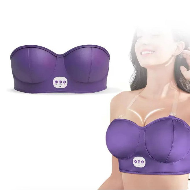 Foreign trade cross-border e-commerce specializes in intelligent breast massager for women, English style massage underwear massager customization