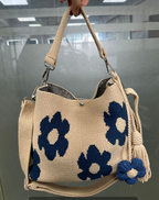 Cross-border HANDCRAFTED CROCHET FLOWER BAG Handmade Crochet Flower Bag Set